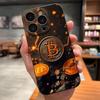 Роскошный чехол для телефона Bitcoin для iPhone 17 Pro Max 15 Pro 16 14 Plus 12 13 Mini 11 Pro Ударопрочный мягкий чехол