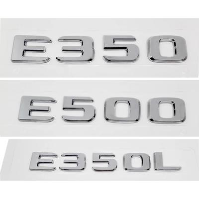 Пластик ABS E350 E350L E500 Задний Значок Логотип Наклейка на Багажник Для W207 W210 W211 W212 W213