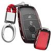 ONTTO Чехол для смарт-ключа Mercedes Benz, Чехол для ключа, Стильный, Текстурированный, Высококачественный, Брелок для ключей,