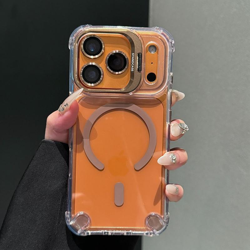 Прозрачный Магнитный Чехол Для Телефона Для Для Iphone 11 12 13 14 15 16 17 Pro Max Air Plus Magsafe Крепление Защита Линзы Чехлы Обложка