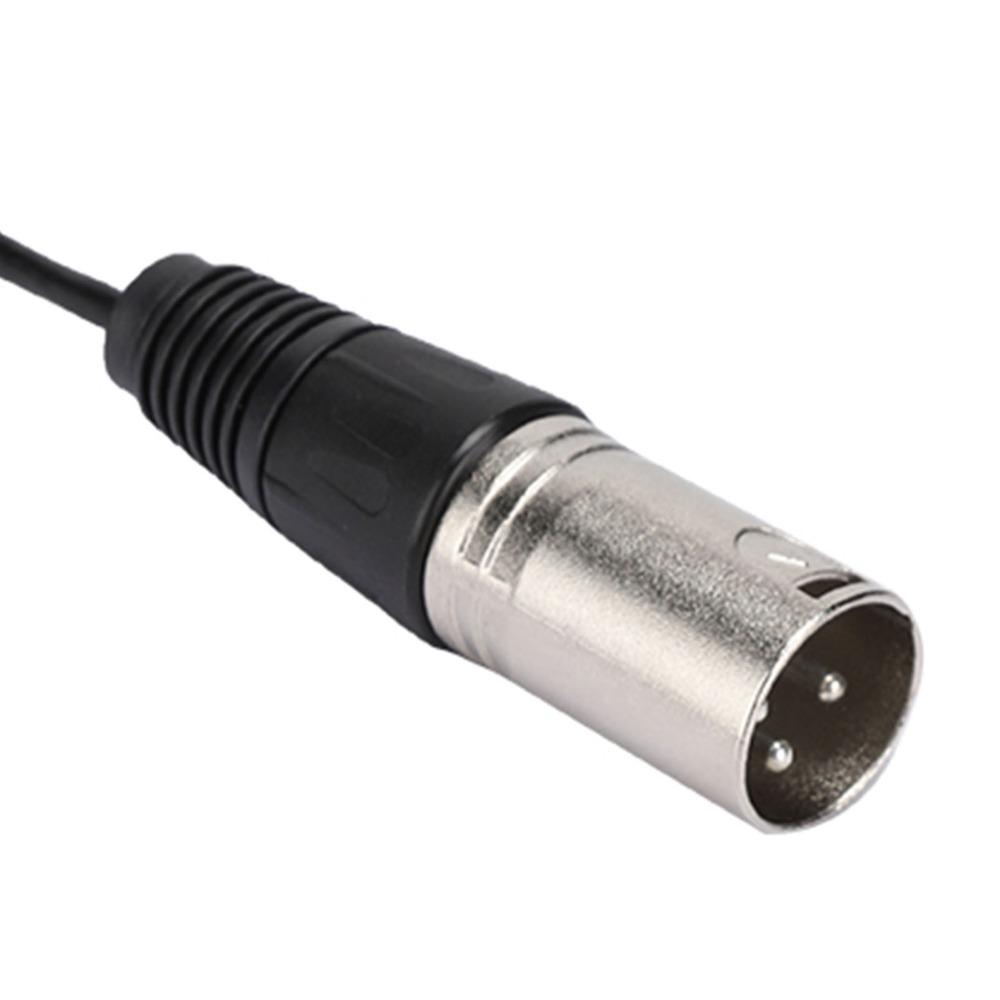 Stable Audio Camera Mic Cord Plug and Play Transfer Cable for Canon Audio Cable Video Recording