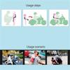 Upgrades Child Motorcycle Safety Harness Adjustable Kids Motorcycle Belt Reflective Breathable Strap for E-bike Durable