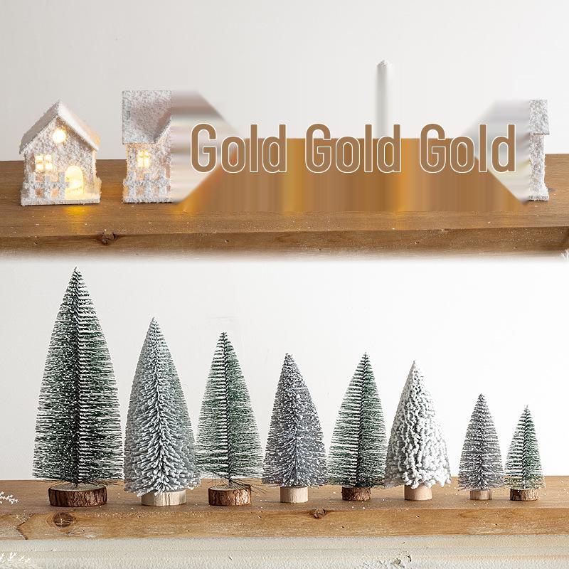 Праздничный Светящийся Деревянный Домик - Украшение для Рождественской Елки и Декора Камина