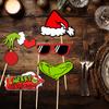 Christmas Decorations: Adult Children's Photo Frame Props Party Supplies