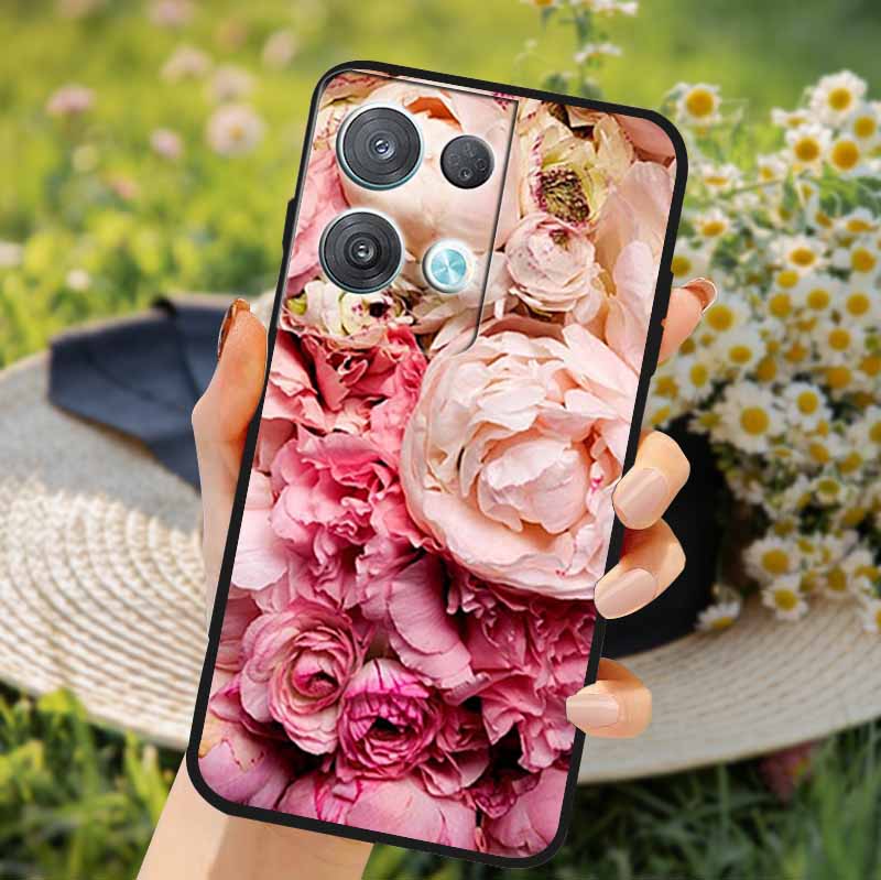 Чехлы для OPPO Reno 8 Pro 5G Модные Мягкие Силиконовые TPU Ударопрочные Задние Крышки Для OPPO Reno8 Pro + Плюс Чехол для Телефона Защитный Couqe