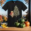 Winnie The Pooh Tree Christmas T-shirt T Shirt Men Women Unisex Tshirt SY905