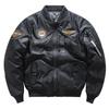 Men's Reversible MA1 Pilot Fashion Cotton Baseball Jacket - Autumn/Winter Workwear, Large Size, Thickened Design