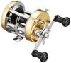 AbuGarcia Ambassador 6501CS Rocket Champagne Gold Left Hand Double Handle Bass Snakehead Catfish Top Water Round Reel