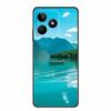 6.74" Чехол для Realme Note 50 Черный Силикон Мягкий ТПУ Чехлы для Телефона Задняя Крышка Для Realme Note 50 Чехол Note50 Защитный Coque Сумка