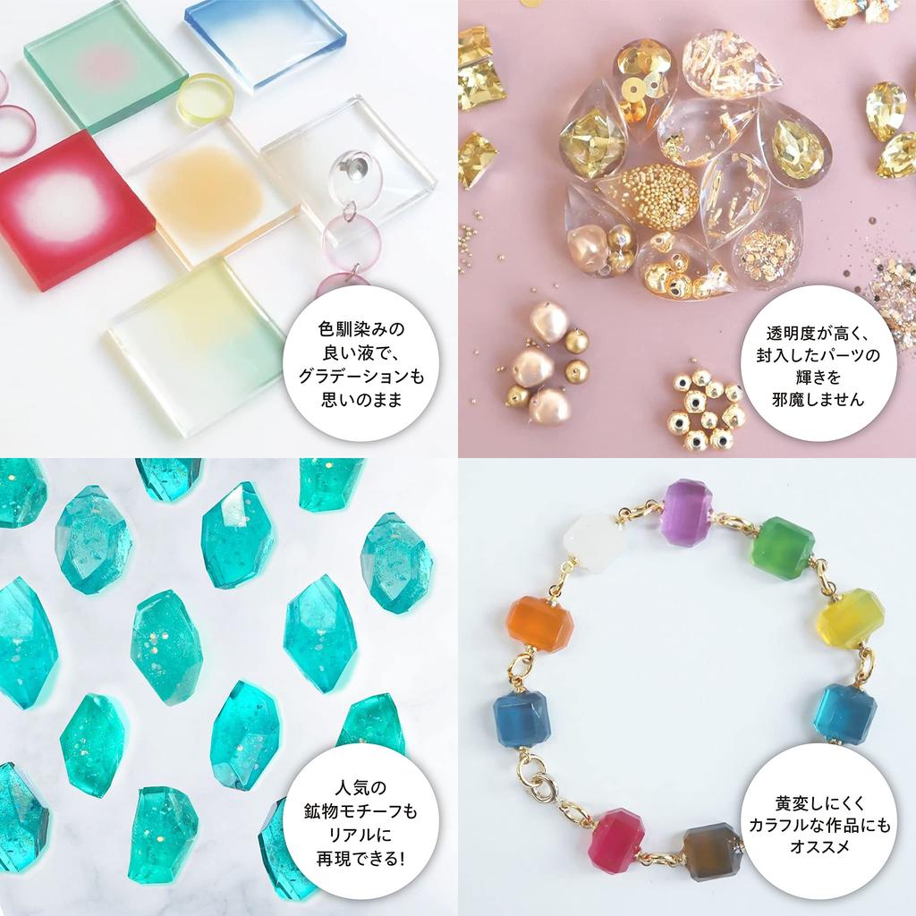 KIYOHARA in Resin Lab LED resin liquid 500 г x 2 флакона набор [Сделано в Японии] RLR500-2S