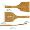 Morikuru (Morikura) Okonomiyaki Spatula, Made in Japan, 28.5cm Long, Large, Bamboo Wood, SG Wonder Zone TK04-12