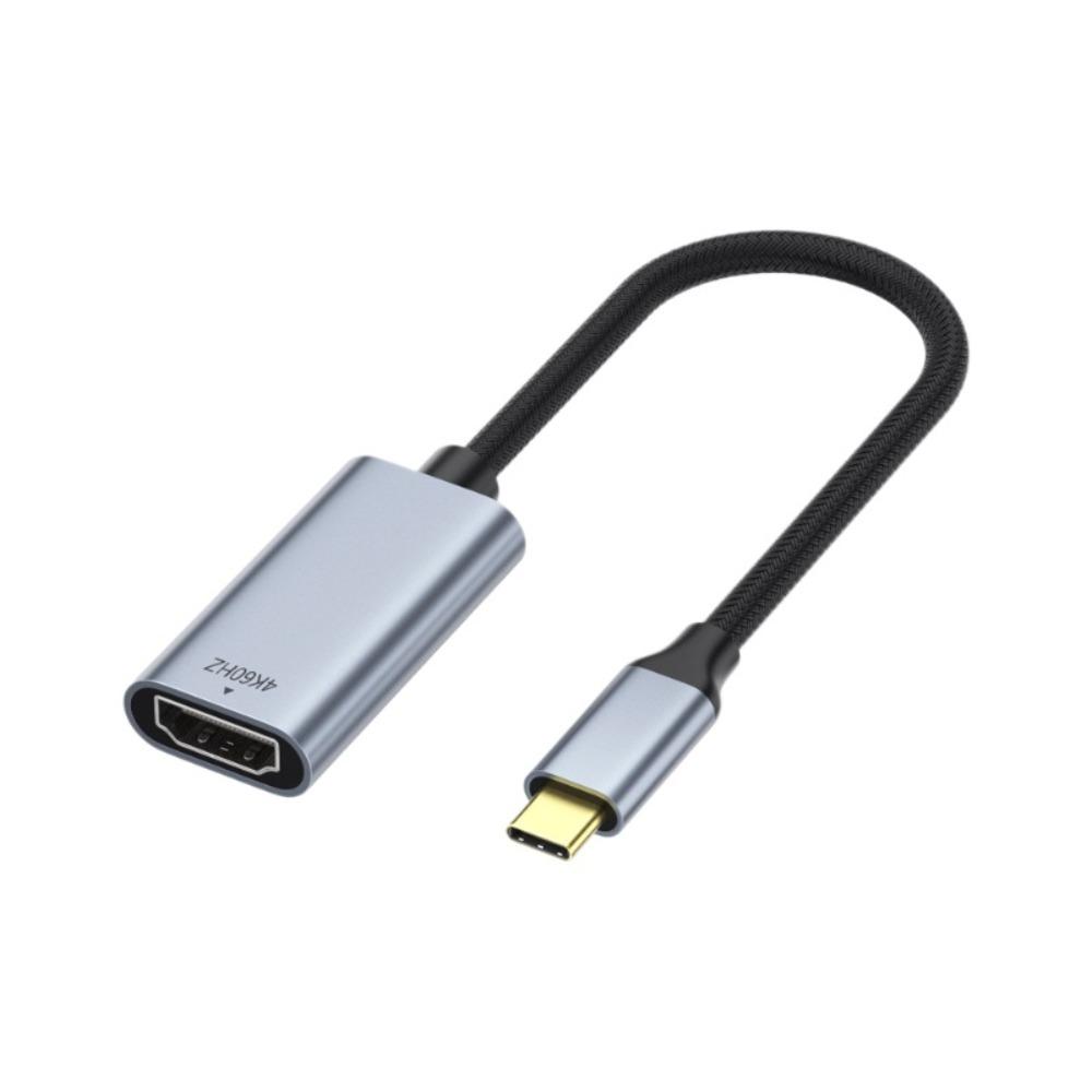 Адаптер 4K Type-C на HDMI (мама) для телефона, ПК, монитора, кабель для зеркалирования экрана HD