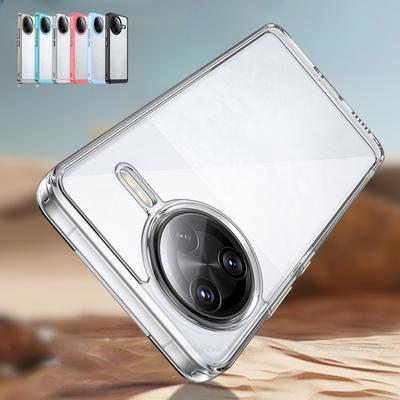 Для Poco F7 Pro Чехол Крышка Xiaomi PocoF7 Poco F7 Pro Capas Противоударный Бампер Задняя Прозрачный Цвет Fundas Poco F7 Pro