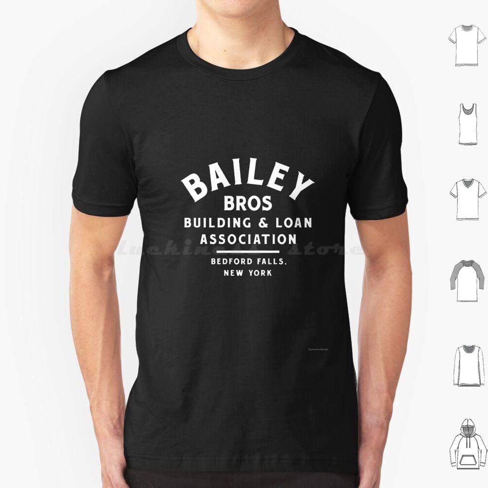 Это прекрасная жизнь  Белый шрифт  Футболка Мужчины Женщины Дети 6xl Bailey Bros Building And Loan Falls Ny