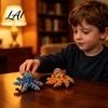 Movable Joints Octopus Figurine 3D Printed Articulated Figurine Fidget Toy Flexible Jointed Figure for Home Office Desk Decoration