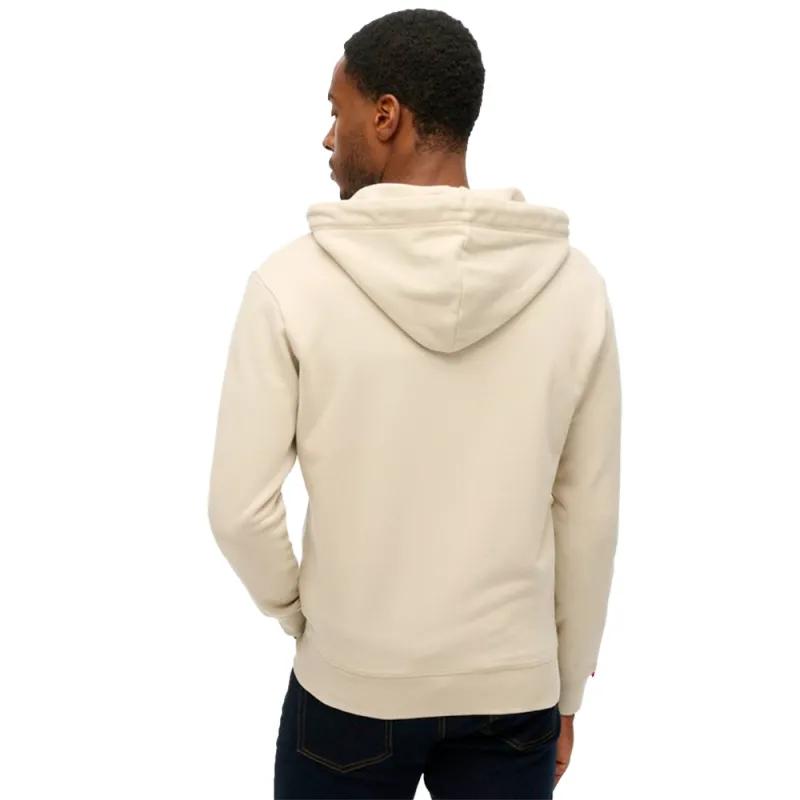 Superdry Essential Sweatshirt Full zip Cotton and recycled polyester