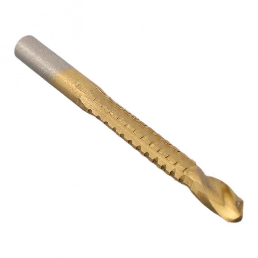 Сверло из быстрорежущей стали с композитным наконечником для резки дерева, в комплекте 6 размеров