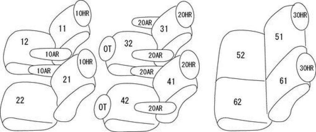 Clazzio Seat Covers for Estima 50 Clazzio Junior Black Series, ET-1532 [41ETJ1532K]