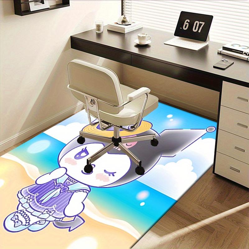 Office Rug Beach, Cute Character Anti-Slip Rug, Machine Washable for Living Room, Bedroom, Office, Multiple Sizes, Bedroom Mat, Decorative Mat, Durabl