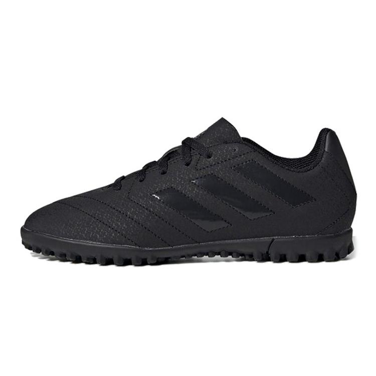 adidas VII TF Скользкие Устойчивые к истиранию Низкие Детские Футбольные Бутсы Черные Детские FV8708