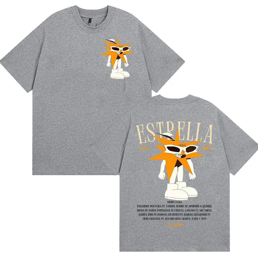 Rapper MORA Tour 2025 Merch T Shirt Men's Women Vintage High Quality Fashion T-shirts Hip Hop High Quality Short Sleeves Casual