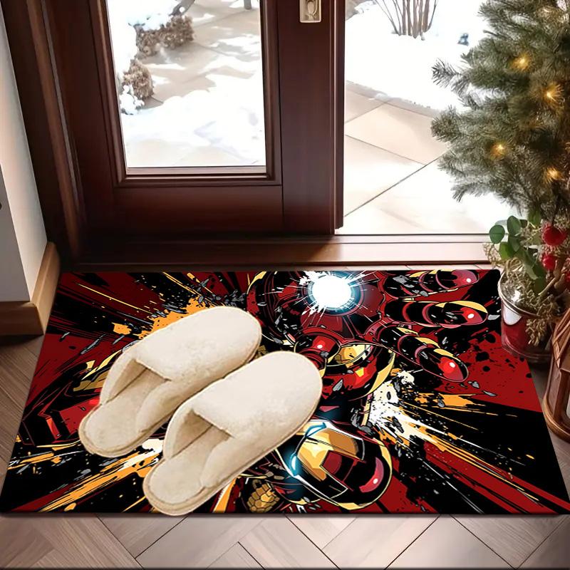 Iron In Action Area Rug Suitable for Indoor And Outdoor,Carpets for Kitchens, Homes, Offices, Living Rooms,Home Decor,Christmas Gift
