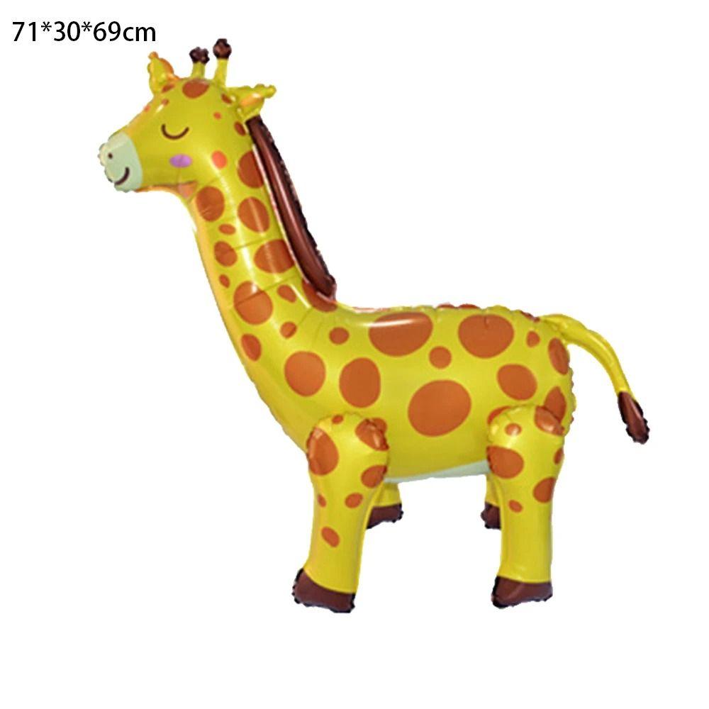 4D Прогулочный Фольгированный Шар Джунгли День Рождения Животное Тематическая Вечеринка Дети Гигантские Воздушные Шары