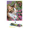 Canvas Kit - Margot - Cat - 20x25cm - Printed Canvas - Needle Included