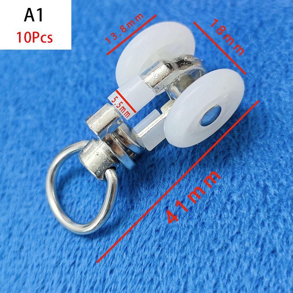 10 шт. мебельная фурнитура колеса для штор рельсы для штор крючок кольцо слайдер аксессуары для штор