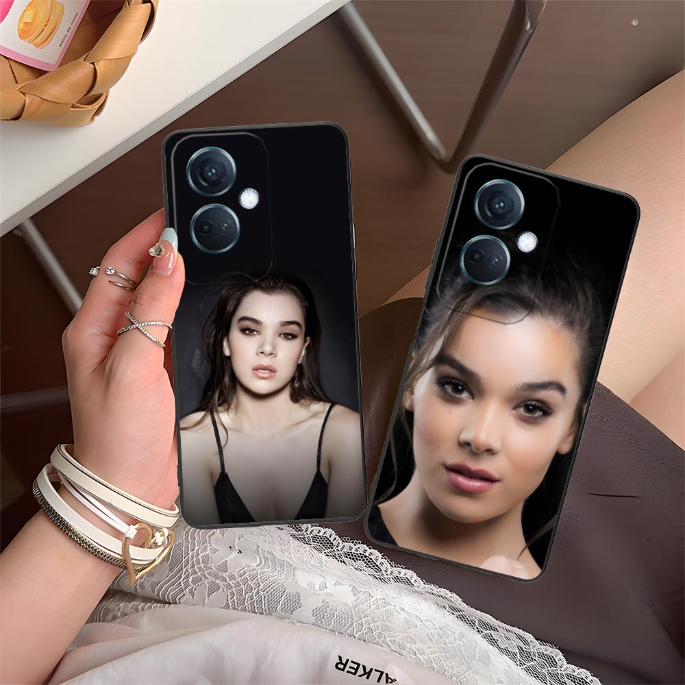 Hailee Steinfeld Matte TPU Mobile Phone Case for OPPO Find X9 X8 X7 X6 X5 X3 X2 Plus s Pro Ultra Lite Colorful Printing Cover