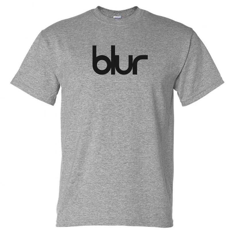2026 BLUR Блур Бэнд Британский Рок Панк Музыка Хлопок Свободный В наличии Американский Повседневный Спрей Короткий Рукав Футболка Женская Мужская Футболка