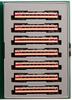KATO N Gauge 189 Series JNR Color Asama Дополнительный набор Железнодорожная модель поезда 7-вагонный 10-529