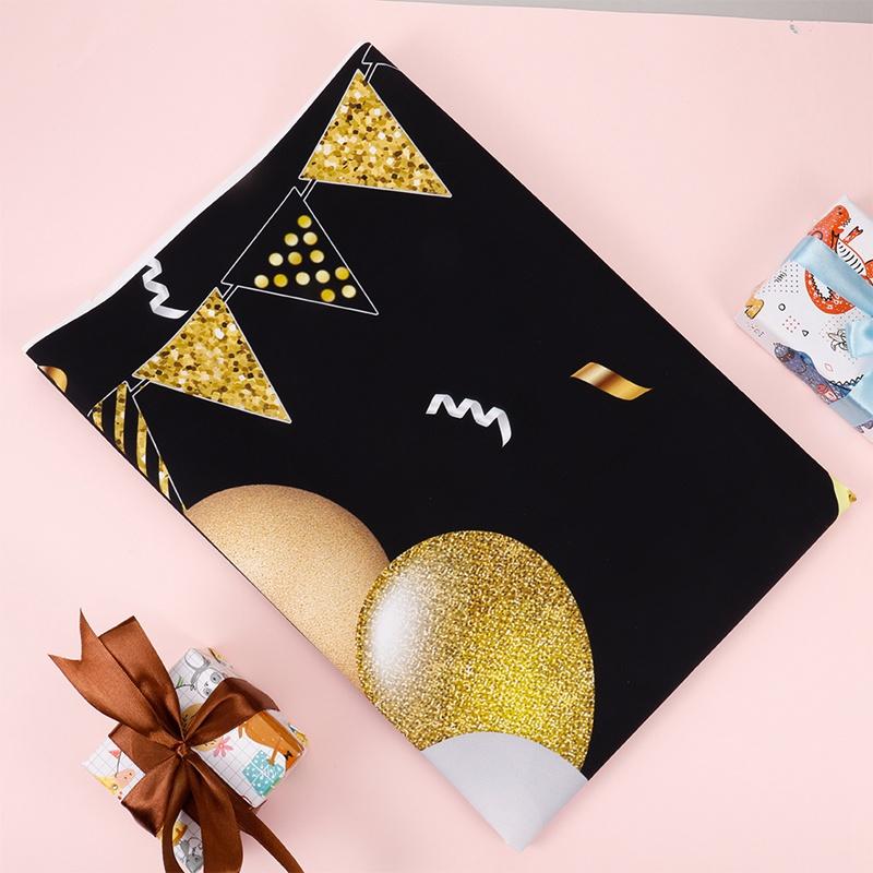 Черный Золотой День Рождения Фон 40 50-летний День Рождения Украшения Взрослые Годовщина 40-й 50-й День Рождения Фон