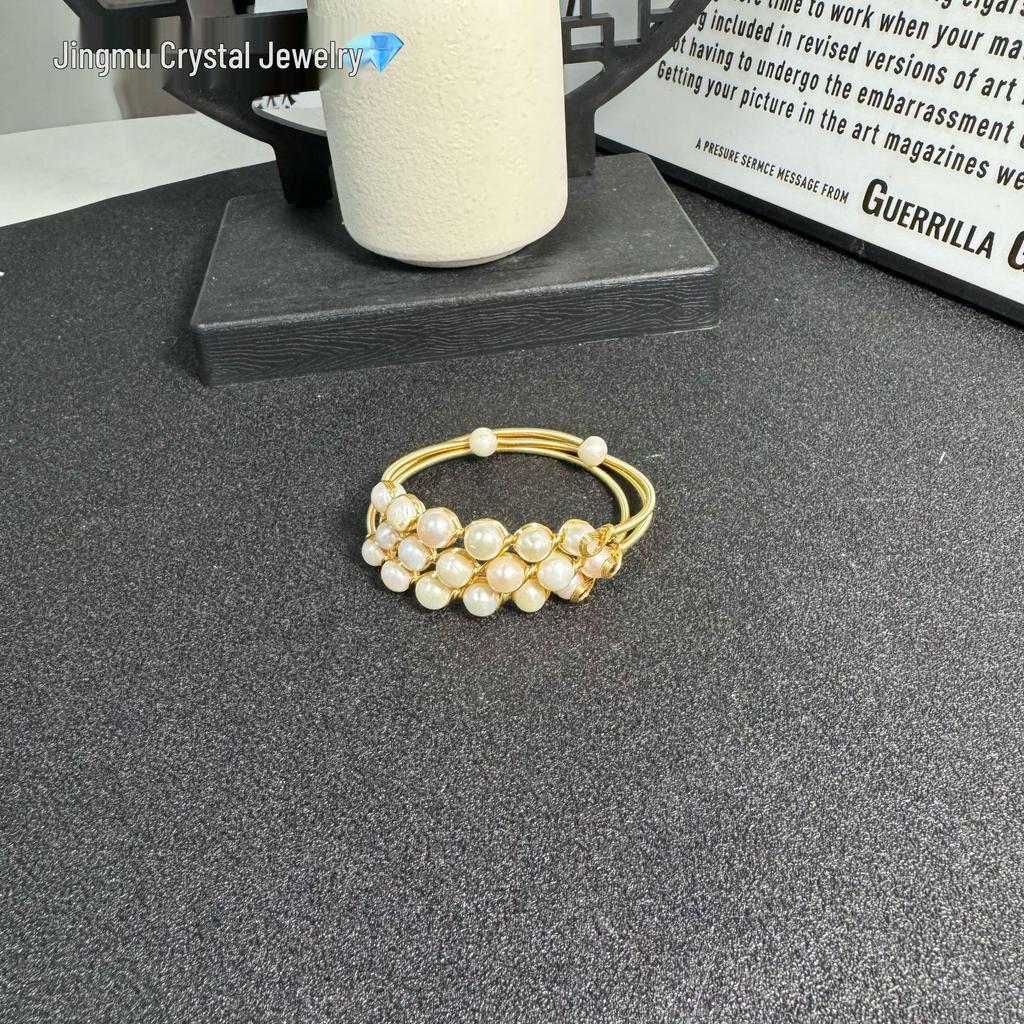 Браслет из натурального пресноводного жемчуга