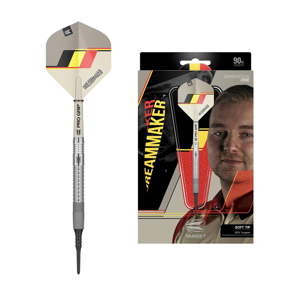 TARGET DVB 90 G1 Dimitri Van Den Bergh Supervised Model VAN DEN BERGH Darts 2BA Barrel 19g [Target] (DIMITRI Tungsten90%)