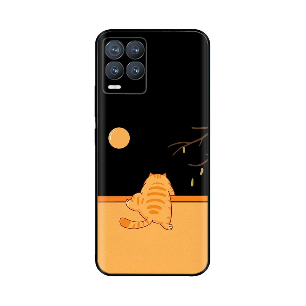 Чехол для Realme 8 Милый Мультяшный Расписной Силиконовый Задний Чехол для Realme 8 Pro 8i Realme8 4G RMX3085 Мягкий ТПУ Чехол для Телефона Coque Etui