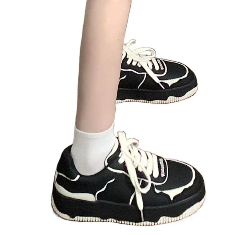 Black Board Shoes Children 2025 New Summer Student Versatile Dirt-resistant Internet Celebrity Versatile Non-slip Casual Panda Shoes