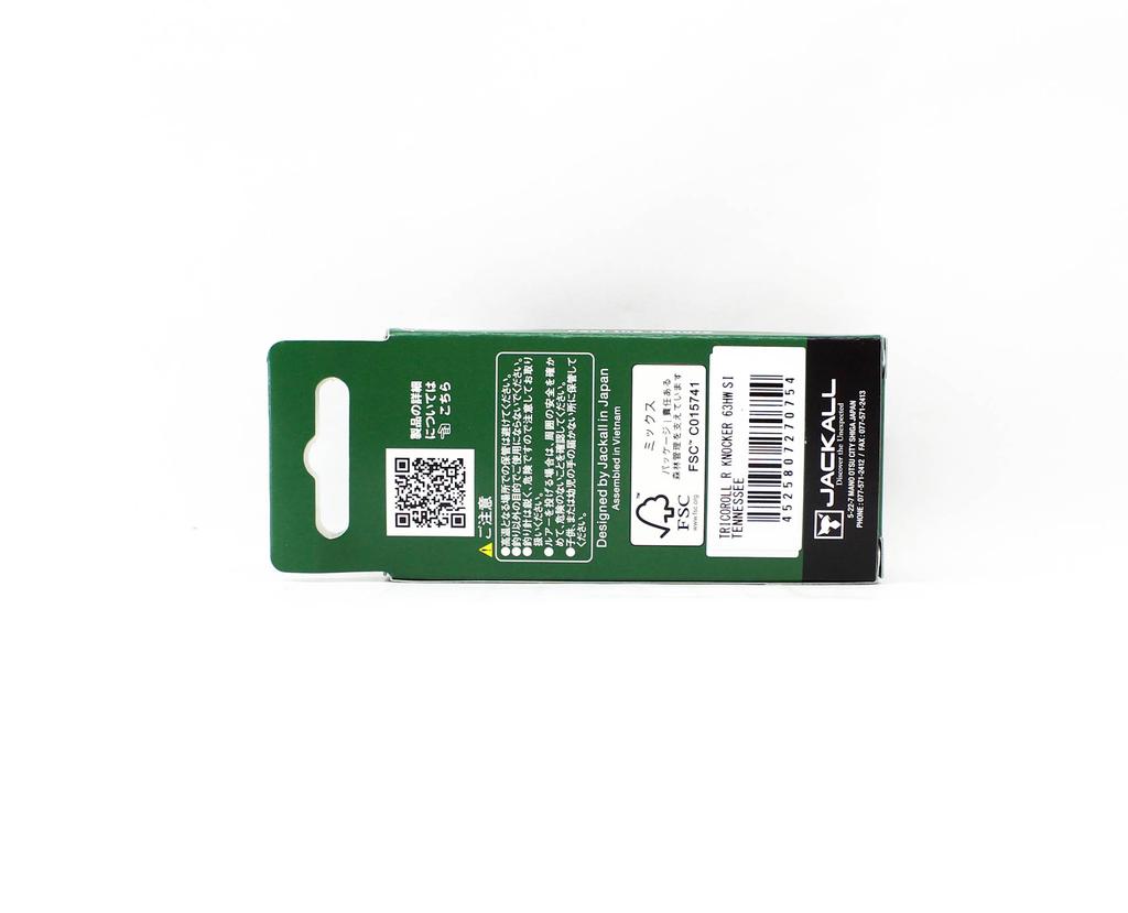 Jackall Воблер тонущий Timon Ryushin Knocker 63 HW Теннесси (0754)