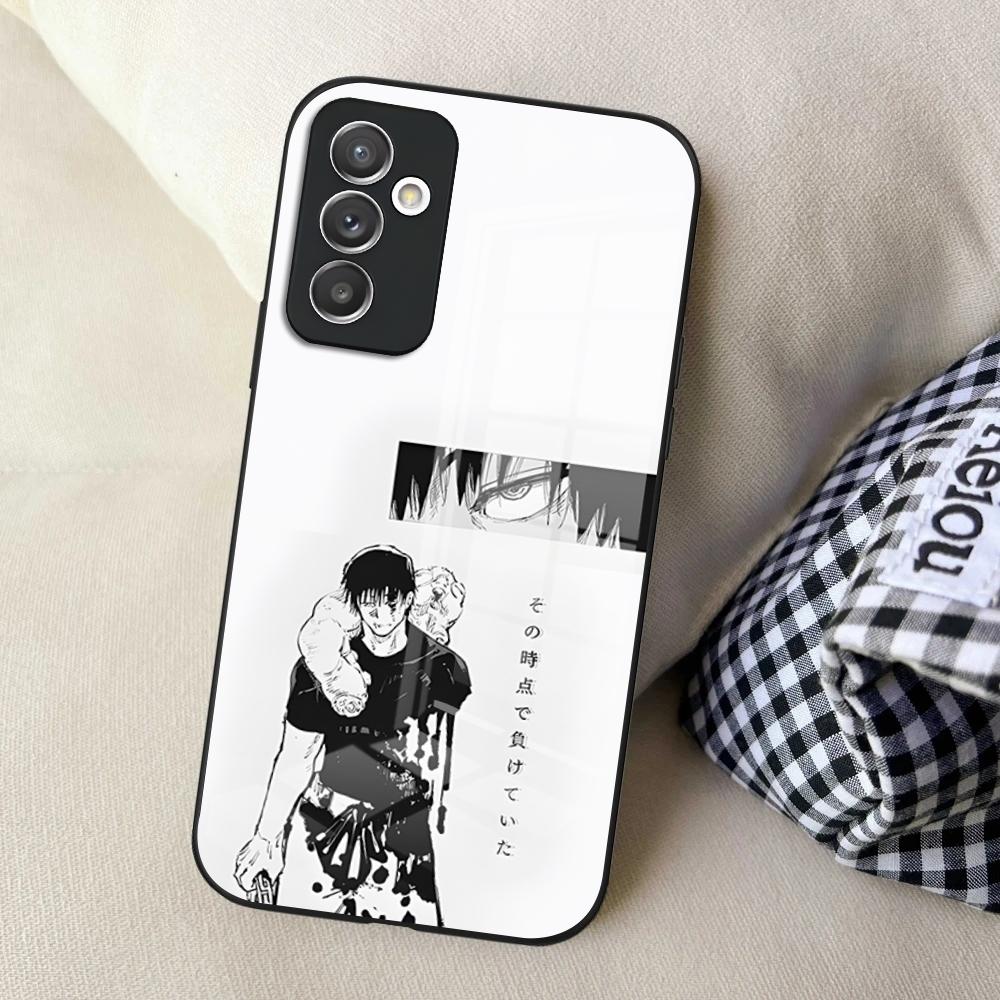 Чехол для телефона Jujutsu K-Kaisen F-Fushiguro Toji для Samsung S24 Ultra S23 S22 S20 Fe S21 Plus Galaxy A54 A34 A24 A53 Note 20