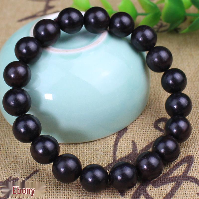 Браслеты из сандалового дерева 10 мм с одной петлей - буддийские бусины унисекс, четки, ювелирные изделия