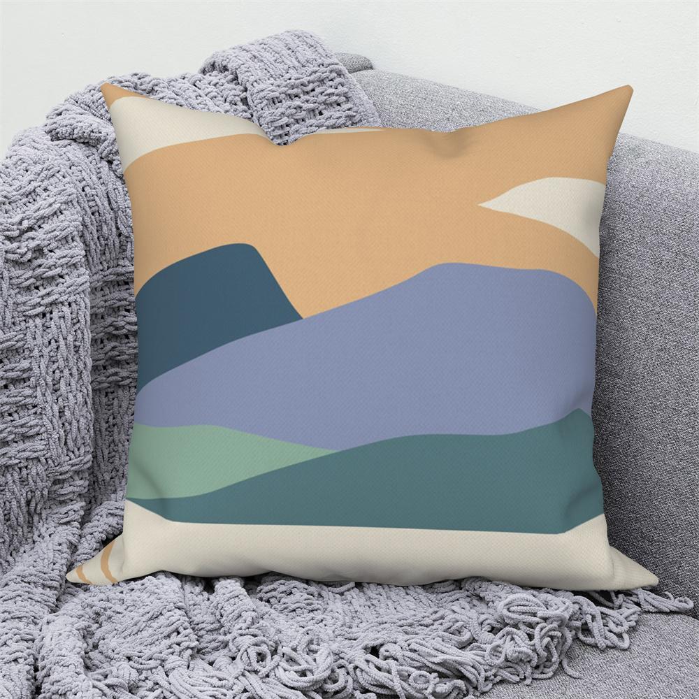 Природный ландшафт домашний диван-кровать декоративная наволочка японская подушка