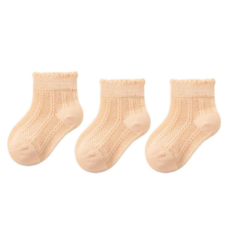 3 пары/лот новые летние тонкие носки для мальчиков и девочек