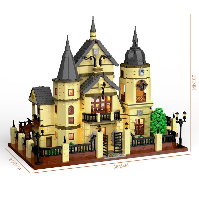 Zhegao Tree House Building Blocks Orchid Flower Villa Bricks Cabin Juguetes Diy Toys Moc Magic Hotel Gift Adult Present