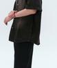 MUSINSA STANDARD Big Brush Relaxed Short Sleeve Denim Shirt [Yellow Black]