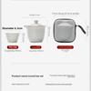 Light Luxury Ruyao Open Piece Travel Tea Set Outdoor Portable A Pot of Three Cups of High-end Business Gifts