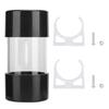 Transparent Cylindrical Computer Water Cooling Water Tank 100MM for Long Term Attraction