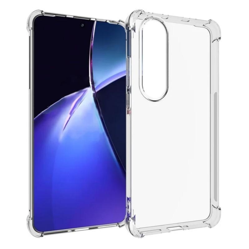 For OnePlus Nord CE4 5G Back Cover WANLONFENG TM Series 2.0mm Clear TPU Phone Case (Big Lens Hole)
