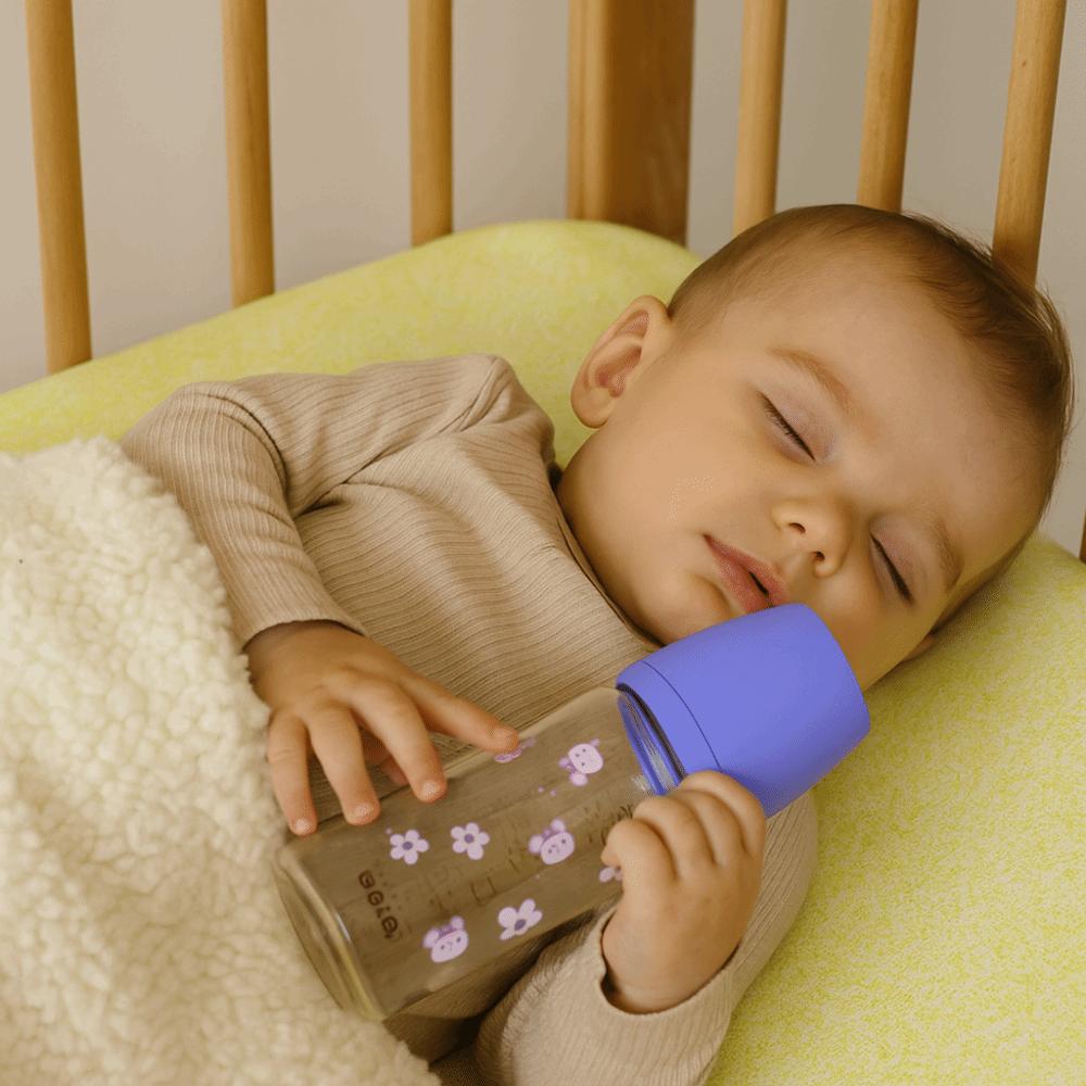 PP Детская бутылочка для молока Силиконовая соска Детская бутылочка с ручкой 270 мл Детская бутылочка Посуда для кормления