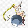 Мультфильм Chibiusa Sailor Senshi, железные нашивки для одежды, наклейки с аппликацией на одежду, термочувствительная нашивка на заказ