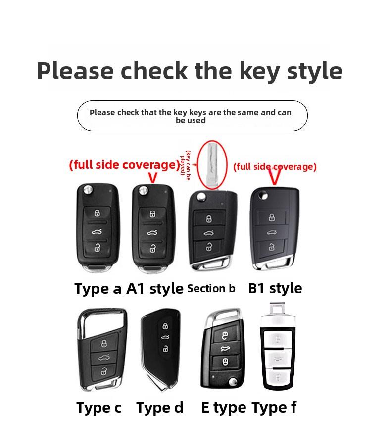 Чехол-брелок для ключа автомобиля в стиле VOLKSWAGEN VW Для VW Volkswagen Polo Tiguan Passat B5 B6 B7 Golf 4 5 6 MK6 Jetta Lavida